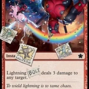 Magic: The Gathering Lightning Bolt (V.2)