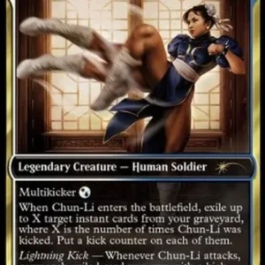 Magic: The Gathering Chun-Li, Countless Kicks