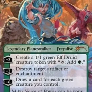 Magic: The Gathering Freyalise, Llanowar's Fury