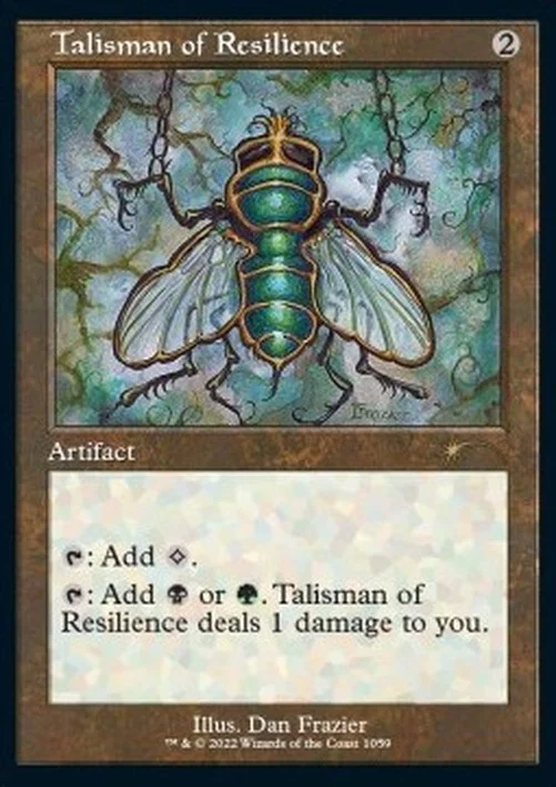 Magic: The Gathering Talisman of Resilience (V.1)