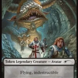 Magic: The Gathering Marit Lage Token (Black 20/20)