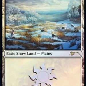 Magic: The Gathering Snow-Covered Plains