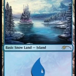 Magic: The Gathering Snow-Covered Island