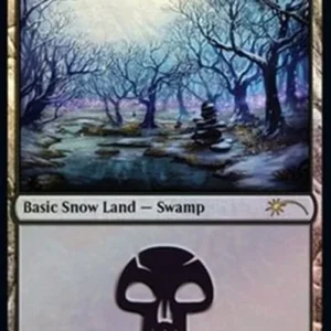 Magic: The Gathering Snow-Covered Swamp