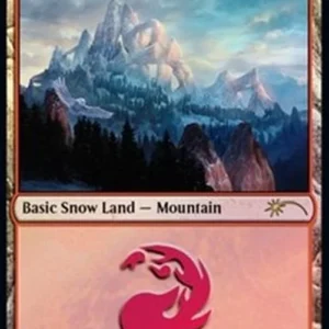 Magic: The Gathering Snow-Covered Mountain