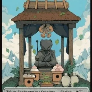 Magic: The Gathering Shrine Token (Colorless 1/1)