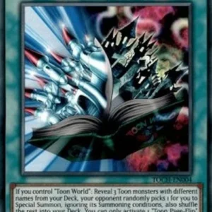 Yu-Gi-Oh! TOCH Toon Page-Flip (V.1 - Ultra Rare)