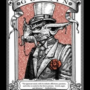 Magic: The Gathering Goblin Token (Red 1/1) (V.6)