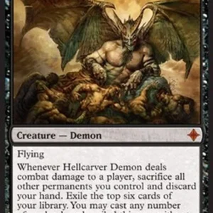 Magic: The Gathering Hellcarver Demon
