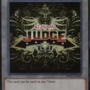 Yu-Gi-Oh! TKN4 Judge Token (V.2 - Token)