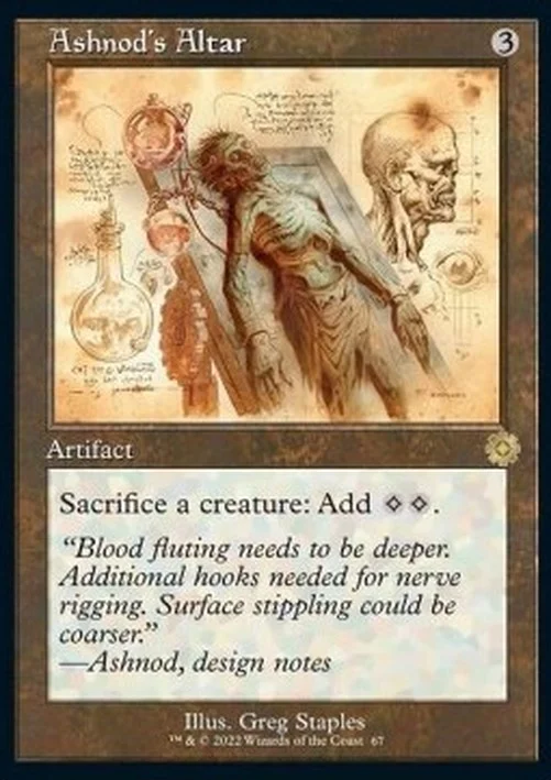 Magic: The Gathering Ashnod's Altar (V.2)