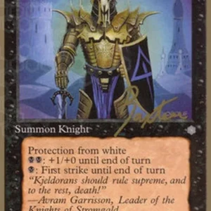 Magic: The Gathering Knight of Stromgald