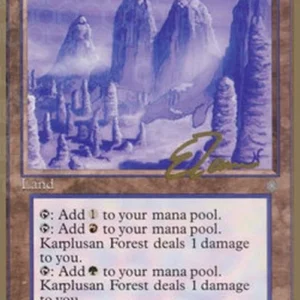 Magic: The Gathering Karplusan Forest