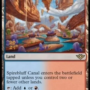 Magic: The Gathering Spirebluff Canal (V.1)