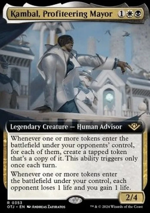 Magic: The Gathering Kambal, Profiteering Mayor