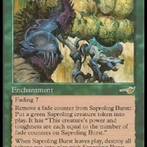 Magic: The Gathering Saproling Burst