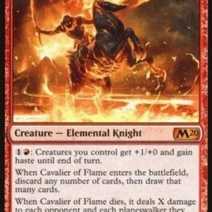 Magic: The Gathering Cavalier of Flame