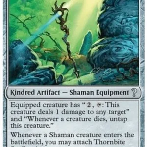 Magic: The Gathering Thornbite Staff