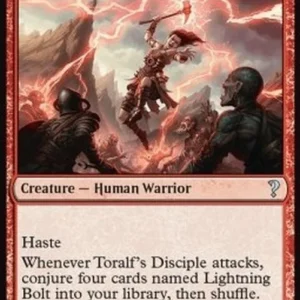 Magic: The Gathering Toralf's Disciple