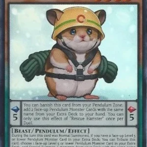 Yu-Gi-Oh! NECH Rescue Hamster (V.2 - Super Rare)