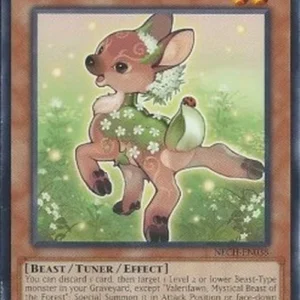 Yu-Gi-Oh! NECH Valerifawn, Mystical Beast of the Forest