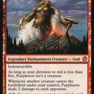 Magic: The Gathering Purphoros, God of the Forge