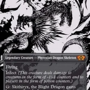 Magic: The Gathering Skithiryx, the Blight Dragon (V.1)