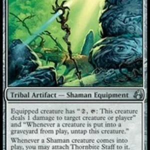 Magic: The Gathering Thornbite Staff
