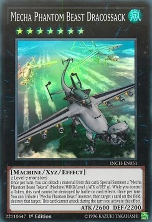 Yu-Gi-Oh! INCH Mecha Phantom Beast Dracossack