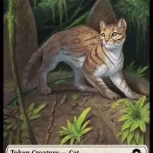 Magic: The Gathering Cat Token (W 1/1) // Energy Reserve