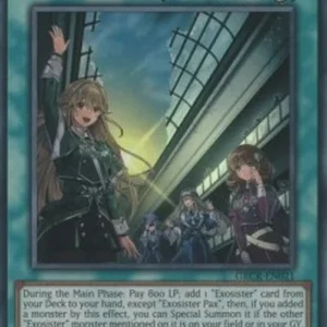 Yu-Gi-Oh! GRCR Exosister Pax (V.1 - Ultra Rare)