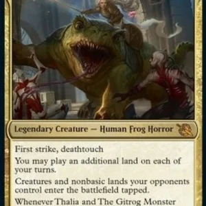 Magic: The Gathering Thalia and The Gitrog Monster