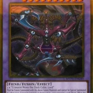 Yu-Gi-Oh! MVP1 Crimson Nova Trinity the Dark Cubic Lord (V.2 - Gold Rare)