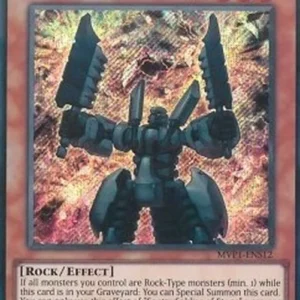 Yu-Gi-Oh! MVP1 Sentry Soldier of Stone (V.3 - Secret Rare)
