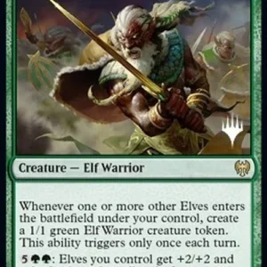 Magic: The Gathering Elvish Warmaster (V.2)