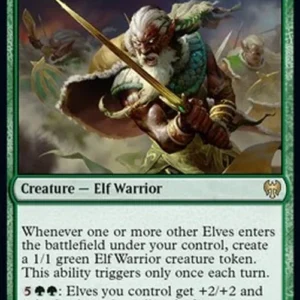 Magic: The Gathering Elvish Warmaster