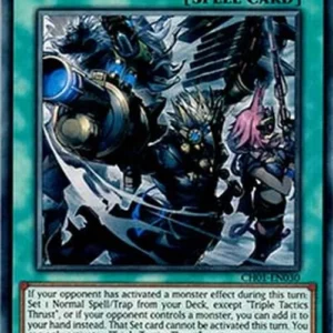 Yu-Gi-Oh! CH01 Triple Tactics Thrust (V.1 - Ultra Rare)