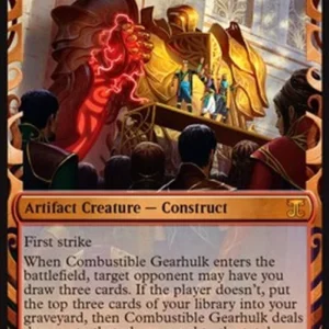 Magic: The Gathering Combustible Gearhulk