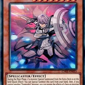 Yu-Gi-Oh! CH01 Dogmatika Fleurdelis, the Knighted (V.1 - Ultra Rare)