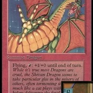 Magic: The Gathering Shivan Dragon