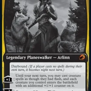 Magic: The Gathering Arlinn, the Pack's Hope // Arlinn, the Moon's Fury