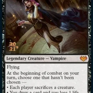 Magic: The Gathering Henrika Domnathi // Henrika, Infernal Seer (V.1)