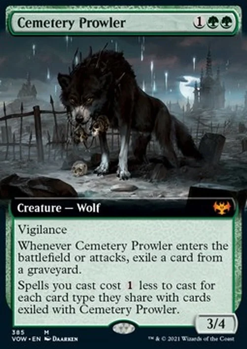 Magic: The Gathering Cemetery Prowler