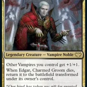 Magic: The Gathering Edgar, Charmed Groom // Edgar Markov's Coffin