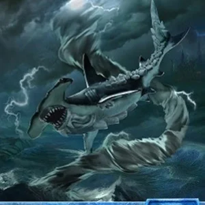 Magic: The Gathering Shark Token (Blue */*) (V.1)