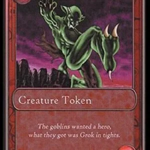 Magic: The Gathering Goblin Token (Red 1/1)