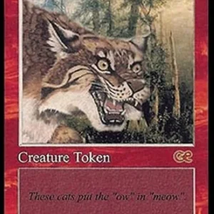 Magic: The Gathering Cat Token (White 2/2)