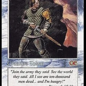 Magic: The Gathering Soldier Token (White 1/1)