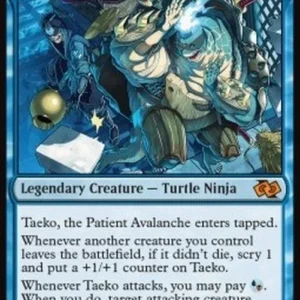 Magic: The Gathering Taeko, the Patient Avalanche