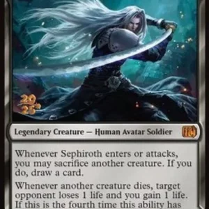 Magic: The Gathering Sephiroth, Fabled SOLDIER // Sephiroth, One-Winged Ang